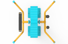 Sirt Masaj Aleti PF-209 | Dış Mekan Spor Aletleri | Erse Kent Mobilyaları